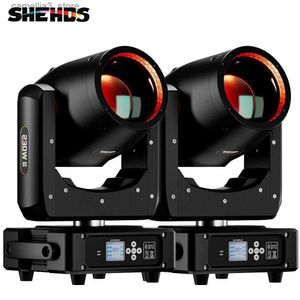 Moving Head Lights Nouveauté SHEHDS 2 pièces ampoule Mini 230 W 7R éclairage à tête mobile Flight Case pour DJ Disco mariage discothèque théâtre Q231107