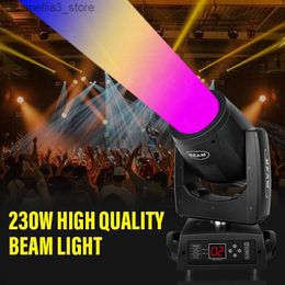 Lumières principales mobiles lumière Laser Disco Led professionnelle Sharpy 230W faisceau 7R lumière principale mobile pour la lumière de lumière de DJ de scène. Q231107