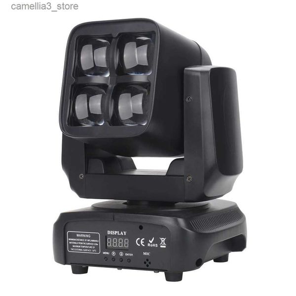 Lumières principales mobiles Sunart 4*40 W focalisant les yeux de faisceau d'abeille LED éclairage d'effet de scène de tête mobile pour DJ Disco fête événements lampe de mariage DMX luminaire Q231107