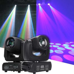 Moving Head Lights YUER Combinatie 100W LED Moving Head Hoge heldere mobiele hoofden Beam-effect voor thuis Disco Bar Podium Bruiloft Show DJ Party Light Q231107