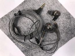 Moxpad X3 transparant zwart in-ear sportoortelefoon met microfoon bas Hifi DC kleine poortkabel