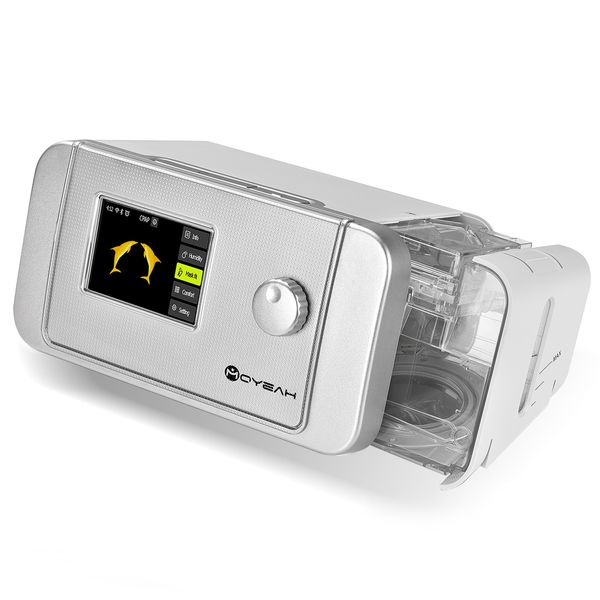 MOYEAH Auto CPAP/APAP Machine 20A pour l'apnée du sommeil OSA vibrateur Anti ronflement ventilateur avec Wifi Internet humidificateur CPAP masque