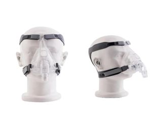 Moyeah CPAP Machine masker Volledig gezichtsmasker met instelbare hoofddekselstrapclip voor slaapapneu Anti -snurkbehandelingsoplossing2207054