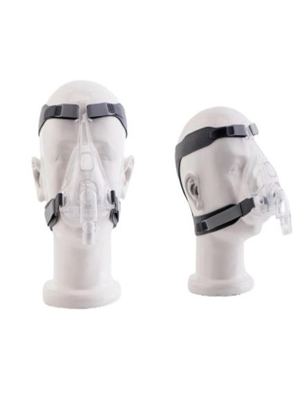 MOYEAH CPAP Machine Masque Masque en face Full Face avec clip de sangle de casque réglable pour l'apnée du sommeil Solution de traitement anti-ronflement6607695