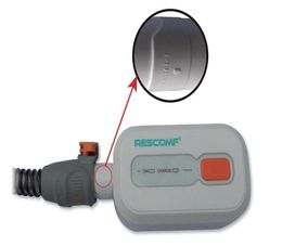 MOYEAH adaptateur de Tube chauffant Cpap adaptateur de tuyau chauffant CPAP pour désinfecteur de Ventilation RESCOMFVirtuClean 1232171