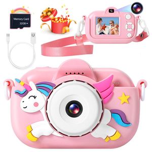 Caméra numérique Dual Lens MP pour les filles pour les tout-petits, cadeau parfait pour les enfants de 3 ans
