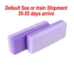 MP052 Trein / Sea Shipment Professionele Voet Puimsteen Spons Stone Callus Exfoliate Harde Huid Verwijderen Pedicure Scrubber Nail Buffer Slijpen
