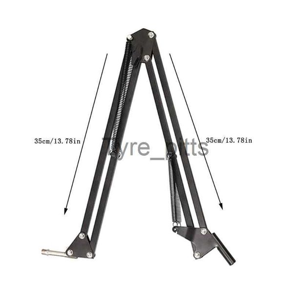 Bases de conexión para MP3/4 Soporte de micrófono de grabación extensible Brazo de suspensión Soporte de brazo de tijera con clip de micrófono Abrazadera de montaje de mesa x0731 x0721