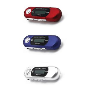 Lecteurs MP3 MP4 Mini lecteur MP3 2 en 1 Prise en charge de la carte TF 32 Go USB 2 0 Petite clé USB Lecteur de musique LCD léger avec prise audio 3 5 mm pour bleu 230922