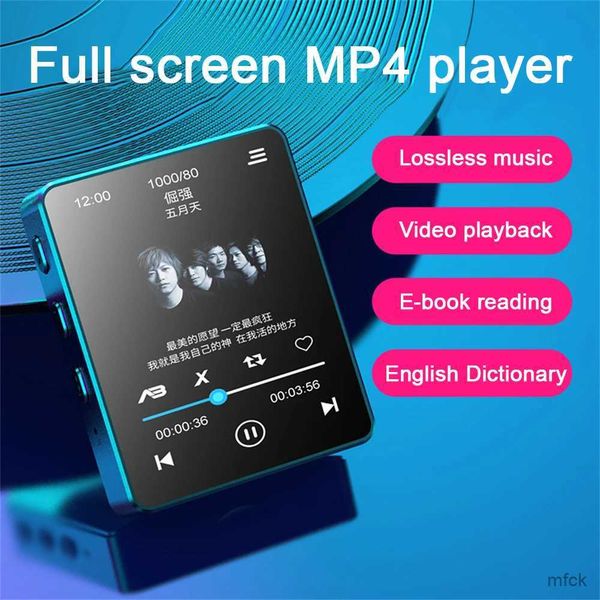 Lecteurs MP3 MP4 Lecture automatique à haute voix Lecteur tactile complet 3,5 mm Mp3 Mp4 Mini-jeu Lecteur Mp5 2,5 pouces Écran tactile complet Walkman étudiant