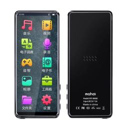 MP3 MP4-spelers Bluetooth 50 speler 1080P videofoto afspelen stemopname game TXT boeklezer FM-radio TF Uitbreidbare walkman-luidspreker 231030