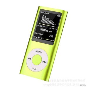 MP3 MP4-spelers Klassieke kaart Mp4 1.8 HD Videospeler Ultradunne E-book Muziek afspelen Opname Student Walkman Mp3 Cadeau voor kinderen