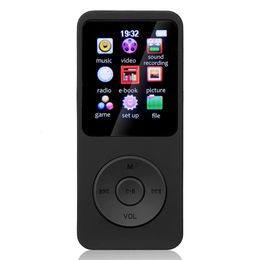 Reproductores MP3 MP4 Mini Walkman Player 18 pulgadas Multilenguaje Bluetooth 50 Música para estudiantes USB 20 35 mm Jack para Windows 231030
