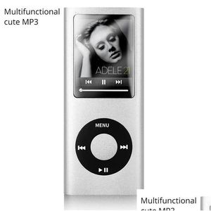 MP3 MP4 JAGES MP3 MP4 Plawards Arrivals Music Player FM Radio Étudiant English Walkman Enregistrement Slim Metal pour le style iPod Wholesale DHS2U
