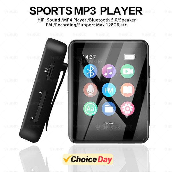 Lecteurs MP3 MP4 Lecteur MP3 Clip Mini Walkman Étudiant Lecteur de musique de sport portable Lecteur Mp4 avec FMSpeakerE-bookRecorder Mp3 231123