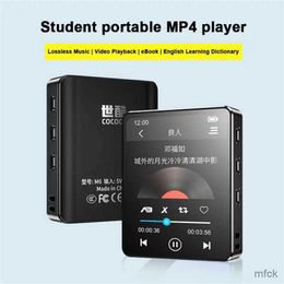 Reproductores MP3, MP4, reproductor MP4, Walkman para estudiantes de 1,8 pulgadas, compatible con formato de vídeo, compatible con tarjeta, lectura de libros electrónicos, almacenamiento de gran capacidad