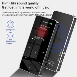 Lecteurs MP3 MP4 20 pouces métal tactile musique Bluetooth 50 carte de Support intégré Ser FM R réveil EBook 231030