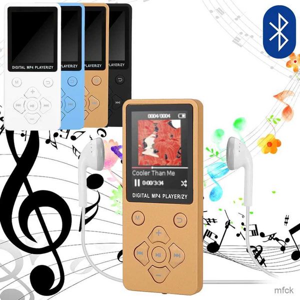 MP3 MP4 Players Portable Bluetooth MP3 MP4 Player Color Screen FM Radio Video Games Movie Photo Défrouillage Microphone intégré