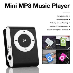 Lecteurs MP3 MP4 Portable Mini miroir Clip lecteur MP3 lecteur de musique de Sport en plein air USB baladeur multimédia Rechargeable pour étudiants enfants cadeaux 231123