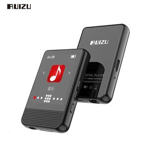Lecteurs MP3 MP4 RUIZU M16 lecteur MP3 avec haut-parleur Bluetooth écran tactile 1632GB HiFi métal Mini baladeur Portable Support FM Radio vidéo Ebook 231020