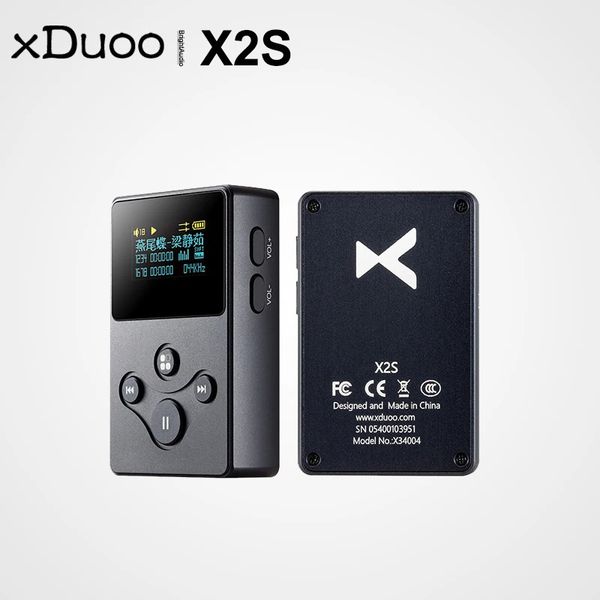 Lecteurs MP3 MP4 Xduoo X2S Hi Res Mini lecteur de musique portable sans perte DSD APE FLAC WAV AIFF WIMA AAC DSD128 PCM 24 bits 192K SHANLING 231117