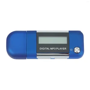 Lecteur MP3 4 Go US Music Disk prend en charge l'enregistrement de batterie remplaçable (bleu)