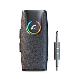 MP3 -speler Bluetooth -ontvanger Stereo Audio Wireless Bluetooth BT5.3 Adapter voor autoluziek Audio Aux A2DP Hoofdtelefoon Ontvanger HandsFree GR03 C28
