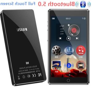 Livraison gratuite Lecteur MP4 Bluetooth50 avec écran tactile complet de 4 pouces Support de haut-parleur intégré Radio FM Enregistrement vidéo E-book Tcbqt