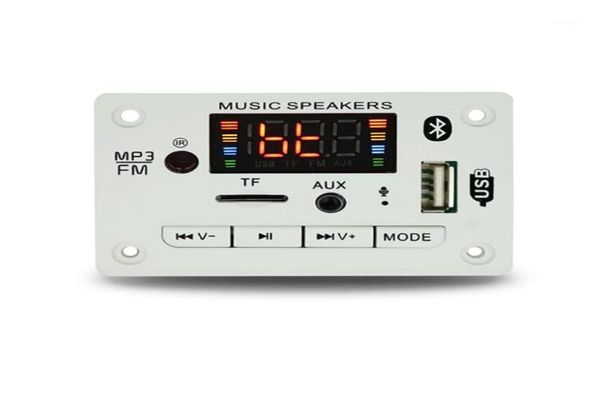 Reproductores MP4 12V Bluetooth inalámbrico 5.0 MP3 Placa decodificadora WMA o módulo Soporte USB TF AUX Función de grabación FM para accesorios de automóvil 17978114