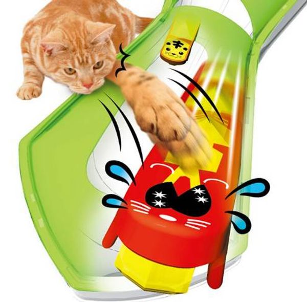 [MPK Store] jouet micro robotique à déplacement rapide alimenté par batterie pour divertir vos animaux de compagnie, jouets Cats-Go-Crazy, jouet pour chat