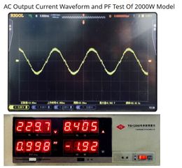 MPPT 2000W 2KW Ental Power Power Grid Tiy Onduleur avec Contrôleur / résistance de chargement de décharge pour Générateur d'éoliennes à 3 phases 48V 60V 72V