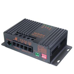 MPPT5025A-DUO MPPT 25A 12V Solar Charge Controller met LCD-regulator voor paneellader