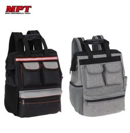 MPT HOMBRE HOOLS Bag Mackpack Reparador de elevadores Kit de hardware del cinturón Organizador de lienzo de tela Oxford Bolsas de viaje de electricista Y28528683