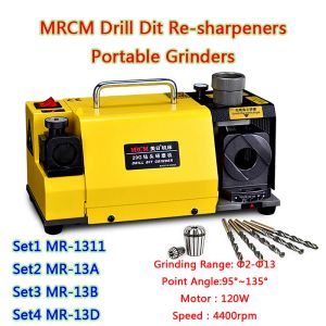 MR-13 3-13 mm MRCM Bit de foret Affûteur d'angle portable Angle d'angle ER20 Disc Universal Normal Griding Machine Bit Shargeing