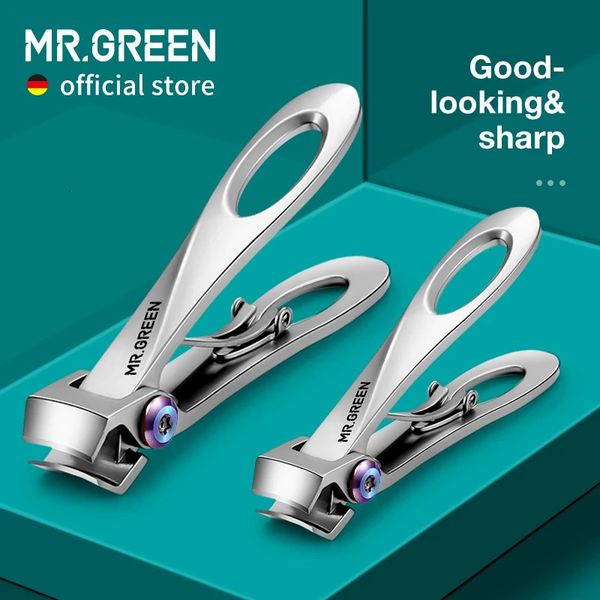 MR.GREEN Coupe-ongles Large Mâchoire Ouverture En Acier Inoxydable Coupe-ongles Épais Dur Ongle Coupe Manucure Ciseaux outils 240315