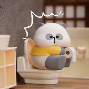 Mr.PA Panda Working Week Series Blind Box Tooys Guess Bag Cute Anime Figuur Doll Desktop Ornaments Birthday Kawaii Trendy cadeau 240426