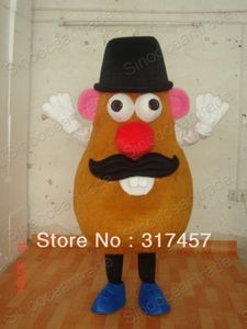 Mr. Potato mascottekostuums Halloween kostuum Fany rokkostuum volwassene