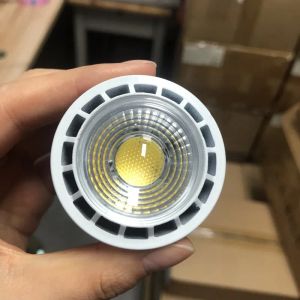 MR16 bombillas de luz Led regulable 3 5W COB focos lámpara altos lúmenes CRI85 AC 110V focos regulables para iluminación del hogar 22 LL