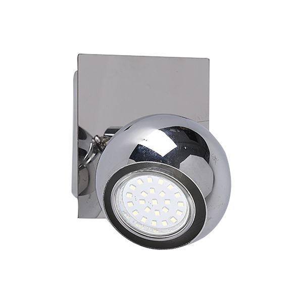 Foco LED MR16, luz de techo de pared, ángulo de luz descendente ajustable, 1/2/4 cabezales, faros de espejo blanco/blanco cálido