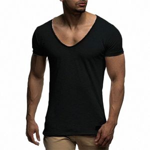 Mrmt 2024 Merk Zomer Nieuwe Mannen T-shirt Fi Kip Hart Kraag Recreatieve T-shirt Voor Mannelijke Korte mouwen Tops T-shirt U8PW #