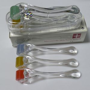 MRS 200 Micro Needles Derma Roller (0.2MM-3.0MM) Soins de la peau Microneedle Roller Therapy Nurse System