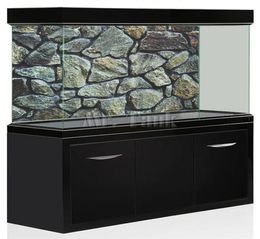 MRTANK 3D Effet Rium Fond Affiche HD Rock Stone PVC Paysage Image Détroises Décorations Y2009171170141