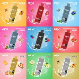 MRVI HOLY 7500 Rookwolken Vaper Elektronische sigaret Wegwerp vapes Schermweergave Mesh Coil 600mAh Oplaadbare batterij Vapes 15ml 2% 3% 5% razz bar