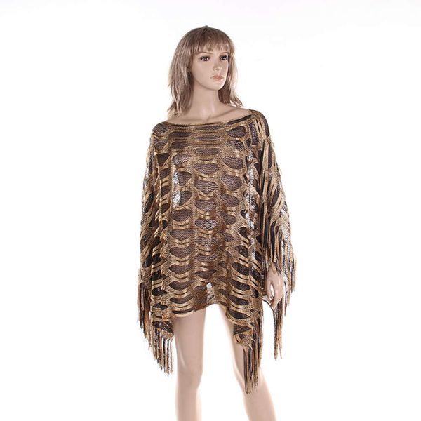 Ms – robe tricotée en Polyester d'été, vente en gros, écharpe en soie brillante, châle de plage, ensemble d'épaule de carnaval
