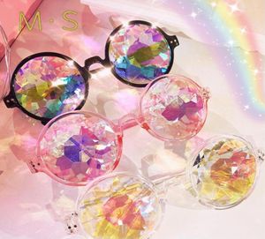 MS Femmes Fancy Sunglasses Decoration Classic Eyewear Female Sunglasses Kaleidoscope Glassessun Fashion UV4009232982