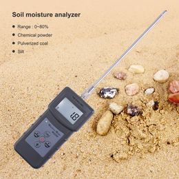 MS350 détecteur d'humidité de sable de précision testeur de teneur en eau capacitif chimique matières premières analyseur d'humidité