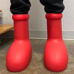 MSCHF Big Boy Red Boots Astro Boy Boots Fashion Oversized Rubber Outdoor Outdoor Waterproof Rain Boots Maat 36-45