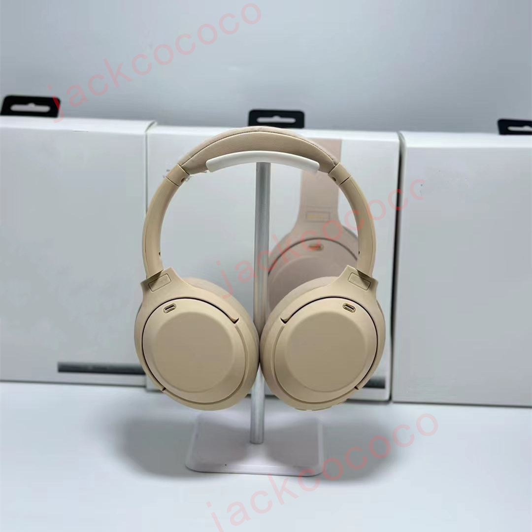 Trend Sony WH-1000XM4 Trådlösa hörlurar Stereo Bluetooth Headset Foldbar hörluranimer som visar öronsnäckor Trådlösa hörlurar Hörlurar Brusavbrott
