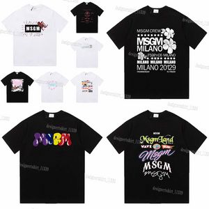 msgm shirt heren t -shirt ontwerper sweatshirt 3d print clide 100 katoenen t -shirts korte mouw oversized man luxe shirt man mode t -shirts man t shirt hoge kwaliteit