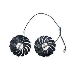 MSI 95 mm 4pin PLD10010S12HH Ventilador de la tarjeta gráfica Adecuado para RX5700XT RX5700 RX5600 Gaming X Ventilador de la tarjeta gráfica Ventilador